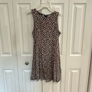 My Michelle rose floral patter print mini dress